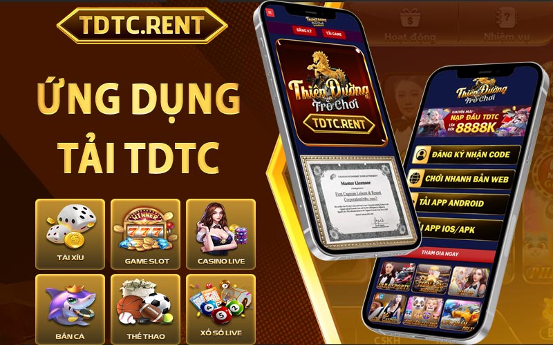 Ứng dụng tải TDTC - Thiên Đường Trò Chơi