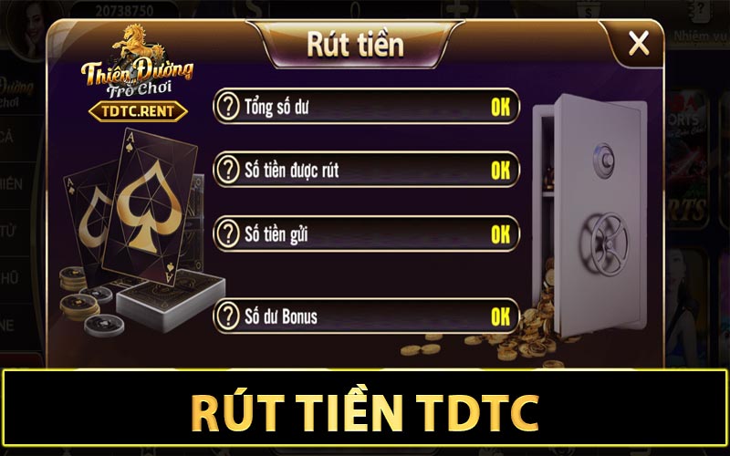 Rút tiền TDTC - Thiên Đường Trò Chơi